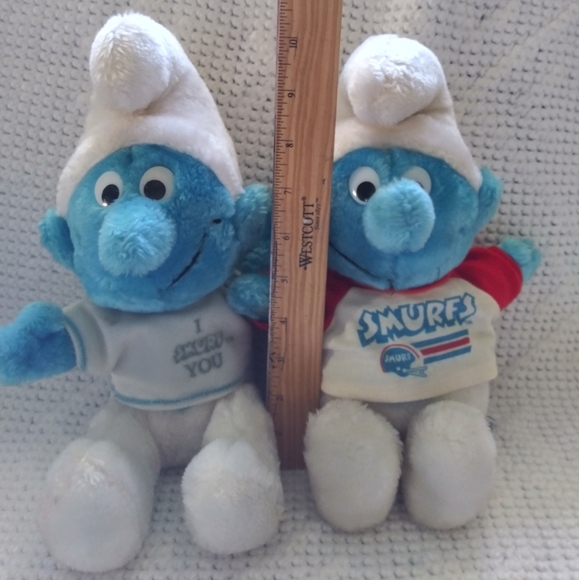 Vintage Smurf plush bundle by Peyo - Picture 2 of 9